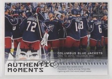 2019-20 SP Authentic Authentic Moments Columbus Blue Jackets #108 14gy