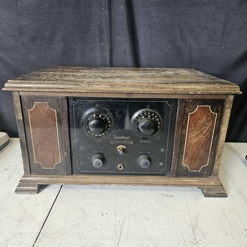 Rare Somerset Stratford Model 4A 4 Tube Radio Receiver Original Paperwork