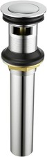Bathroom Sink Drain Stopper Faucet Vanity Sink Pop Up Drain Assembly with