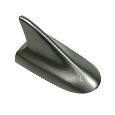 Auto Car Shark Fin Universal Roof Antenna Dummy Aerial For Decoration Only Gray