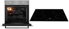 Beko QBSE222X Integrated Built-In Electric Single Oven & Ceramic Hob