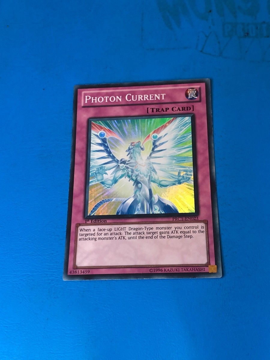 current yugioh card prices YUGIOH Super Rare Photon Current PRC1-EN023 1st Edition