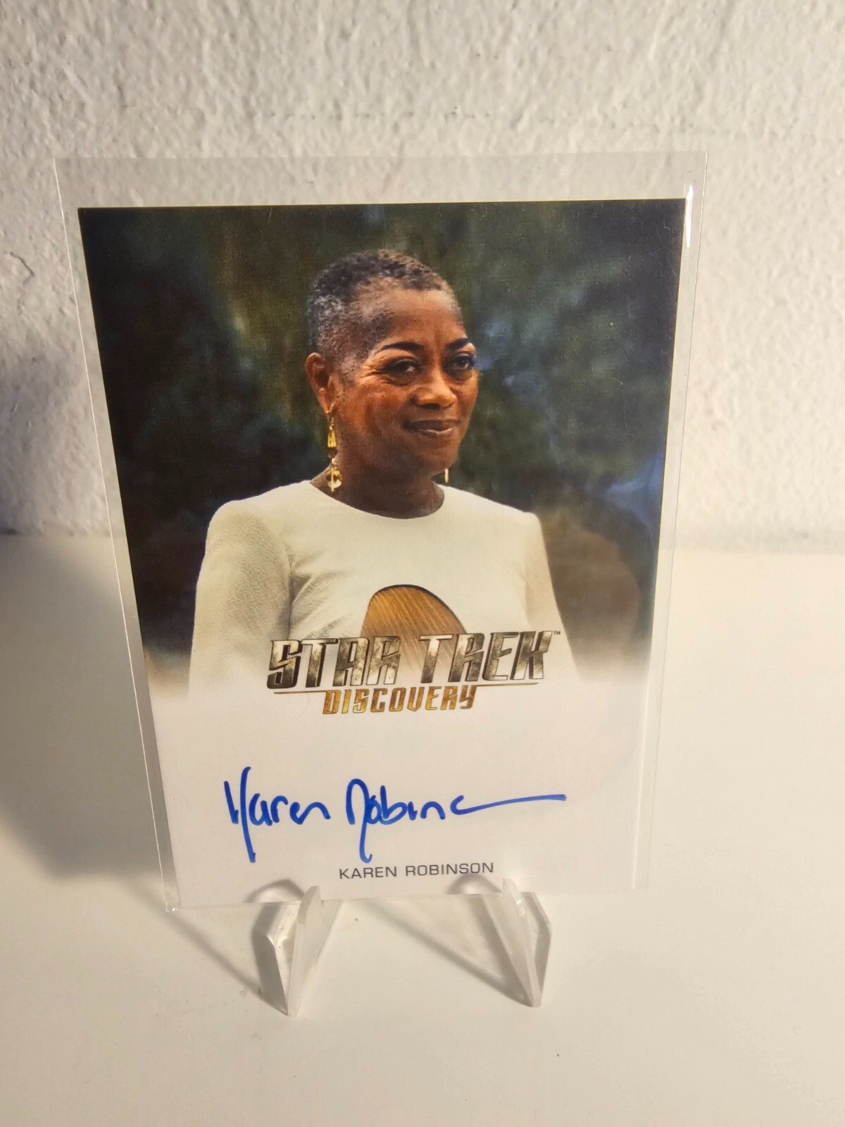 STAR TREK DISCOVERY SEASON 3 Rittenhouse 2021 Autograph Card KAREN ROBINSON