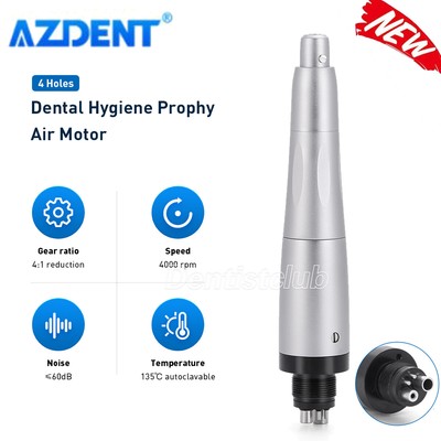 Dental Prophy Handpiece Air Motor - 4:1 Ratio, 4-Hole, 360° Swivel Nose Cone For Hygiene Cleanings 9 thumbnail image
