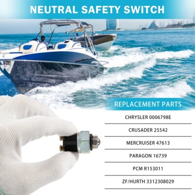 Marine Transmission Neutral Safety Switch 1000-640-004 For