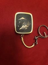 Sankyo Japan Music Box Keychain Keyring Vintage Spieluhr Schlüsselanhänger 