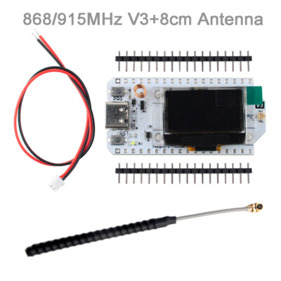 868/915MHz ESP32 LoRa OLED V3 Board SX1262 + LoRa Antenna for Meshtastic IOT