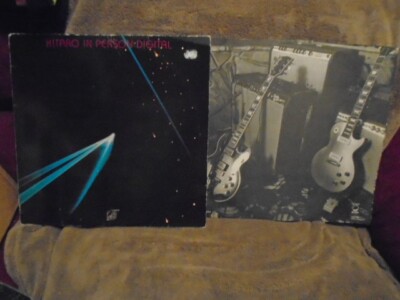 RARE OOP GERMANY Kitaro LP VINYL In Person 1982 new age ambient Spock's Beard !