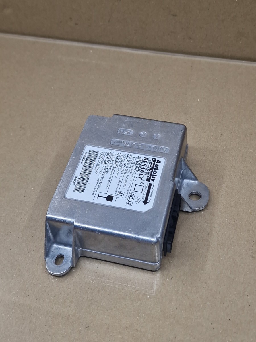 RENAULT MEGANE 2007 CC CONVERTIBLE SRS ECU MODULE 605490500  