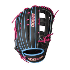 Wilson 2025 Summer A2000 1777 Black/Sky Blue 12.75
