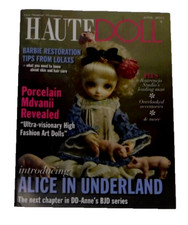Doll Reader Haute Doll Magazine April 2011 Alice in Underland Mens Issue