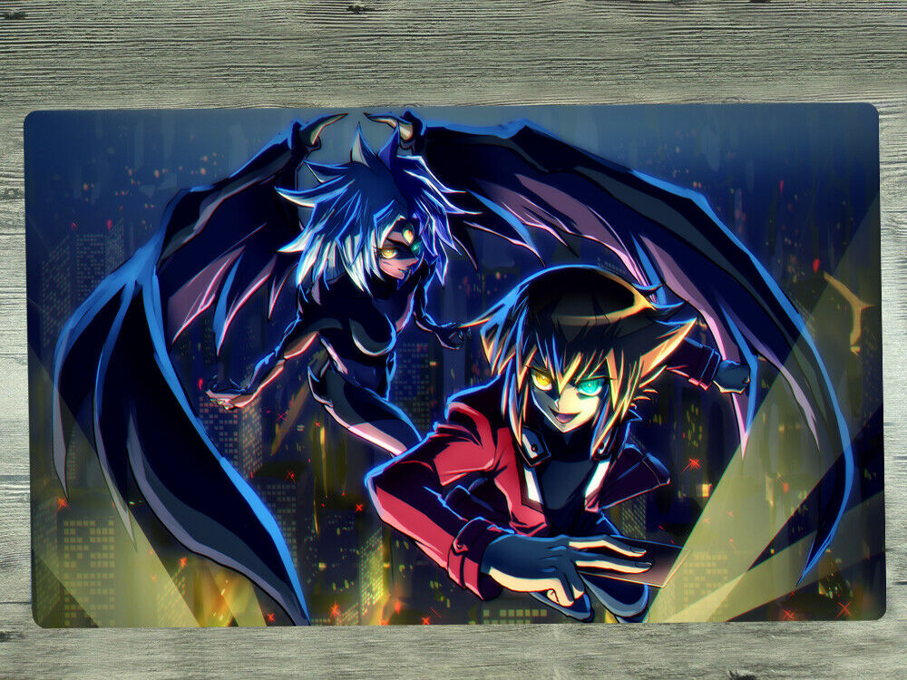 Yugioh Win A Mat - World Championship 2016 - Jaden, Yuma, Yugi, Yuya, Yusei  - Supplies » Playmats » Rubber Playmats - The Side Deck - Gaming Cafe