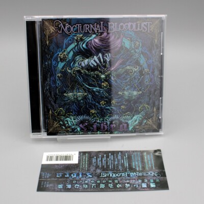 Nocturnal Bloodlust Libra Regular press Japan CD+obi