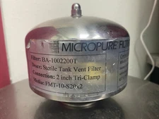 Micropure Filtration - Model BA-1002200T - Sterile Tank Vent Filter