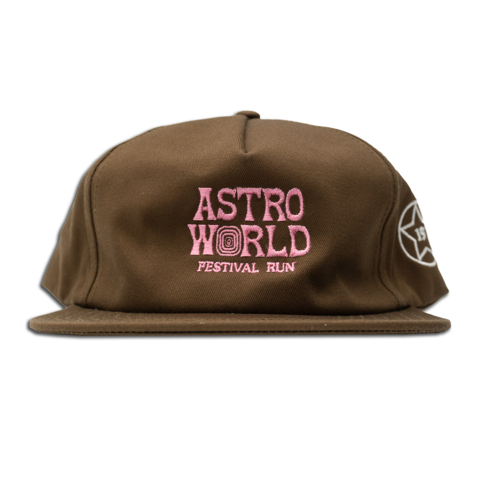 Кепка-бейсболка для участия в фестивале Astroworld от Трэвиса Скотта, коричневая (TSCJ-HT024), Один размер