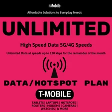 T-Mobile Business Unlimited 5G Data Plan for Router/Hotspot/Tablet