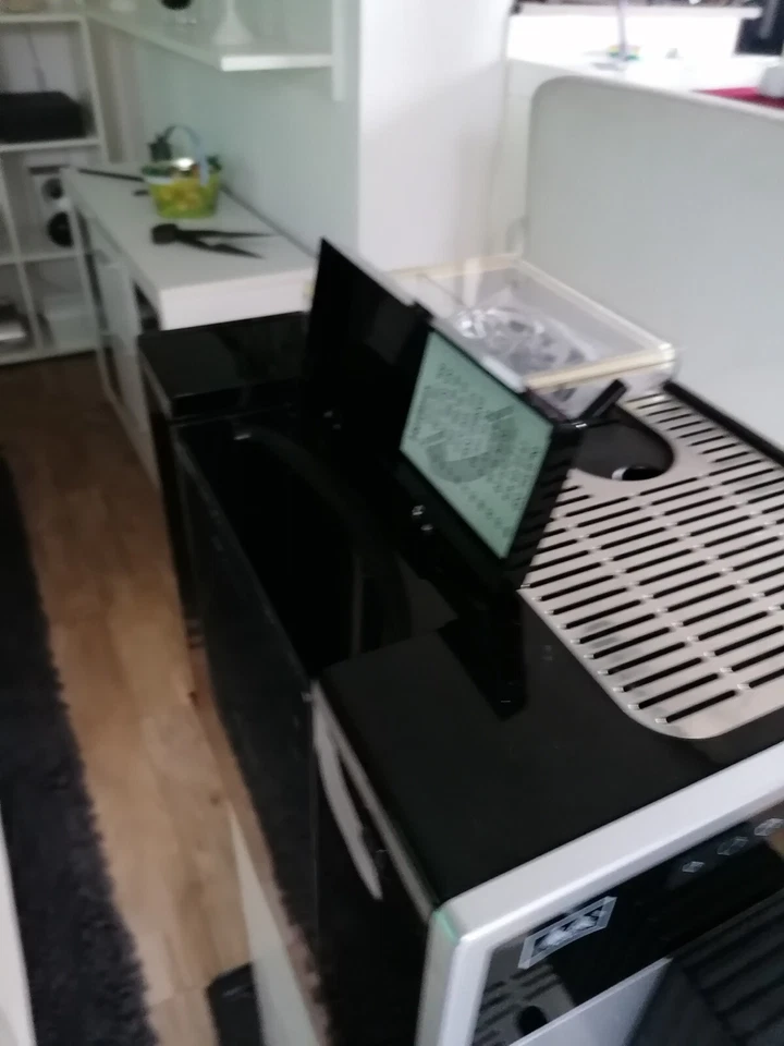 Melita Kaffeevollautomat Ci schwarz/silber toller Milchschaum neue Elektronik - Bild 4 von 4