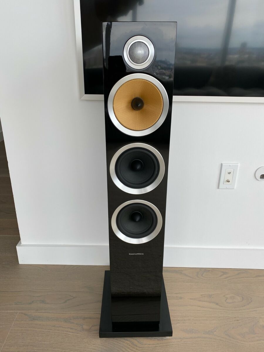 Bowers & Wilkins CM8 Piano Black Speakers - MINT CONDITION w Bowers & Wilkins CM8 Piano Black Speakers - MINT CONDITION w