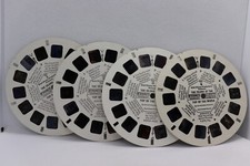 RARE SET View Master GAF Disney The Island at Top World Mobile Chem Co 4 Reels