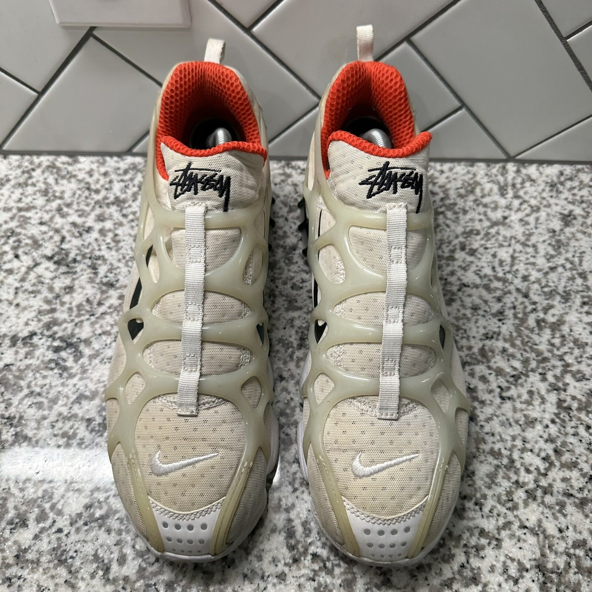きんぎゅー‼️NIKE stussy NIKE x Stussy Air Zoom Kukini White/Red [CJ9918-100] Low Cut