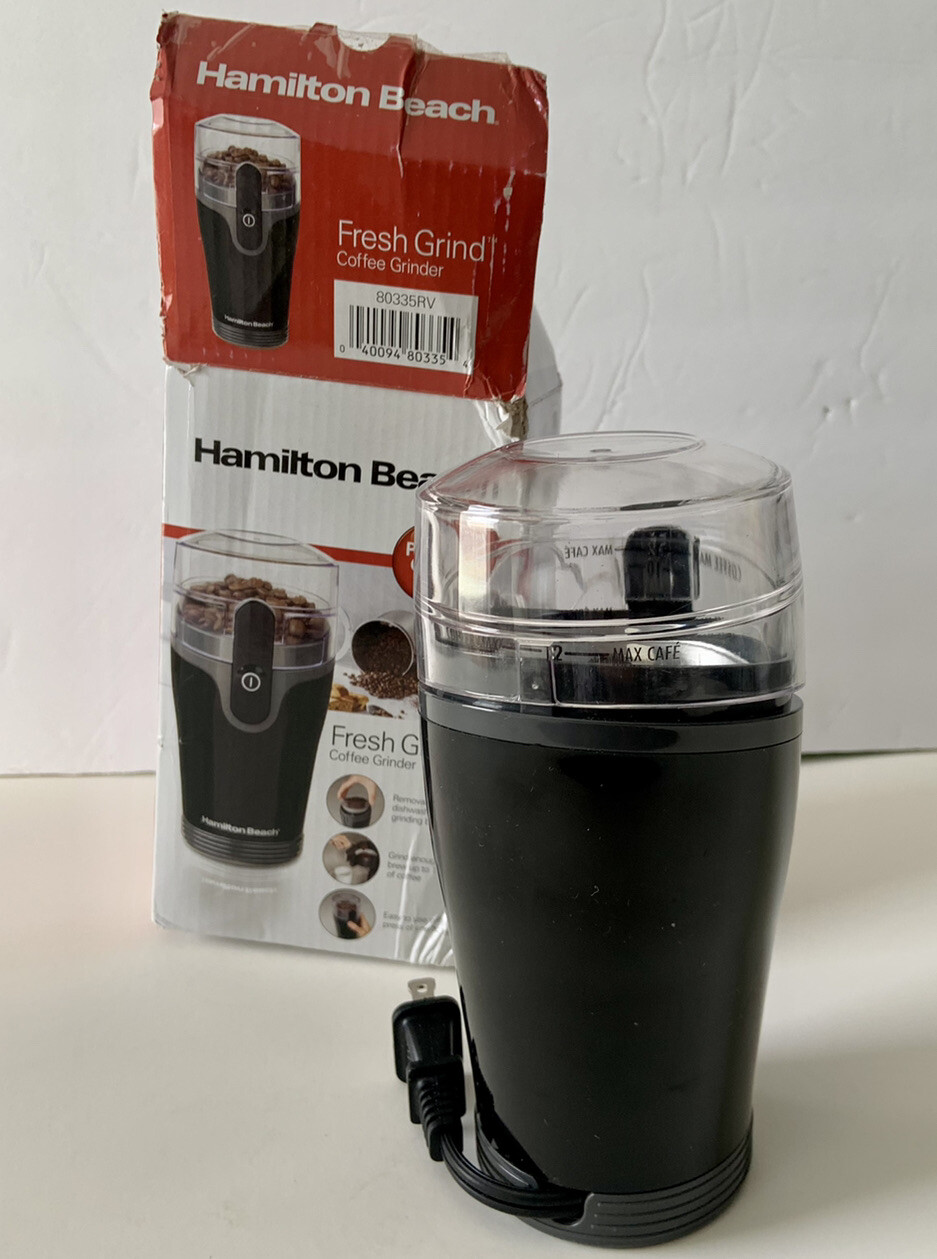 Hamilton Beach Coffee Grinder Fresh Grind 80335R New With Minor Damage