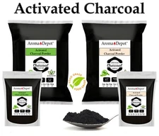 Activated Charcoal Powder 100% Pure Natural FOOD GRADE Teeth Whitening 