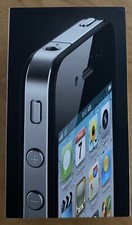Original Apple iPhone 4- 8GB Black Replacement BOX ONLY -NO iphone included