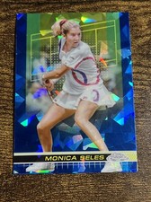 MONICA SELES 2024 Topps Chrome Tennis Sapphire Blue Ice Refractor #159
