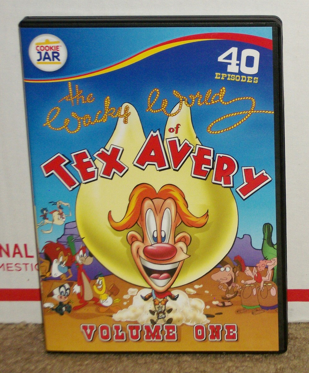 The Wacky World of Tex Avery Volume 1 DVD 4-Disc Set 683904529534