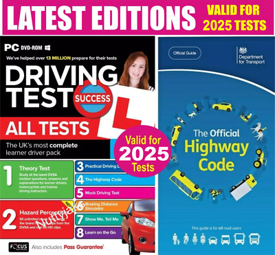 Fahrtheorie Test gültig 2024 & Gefahr CD Rom DVD & Straßenverkehrsordnung Buch... V1.