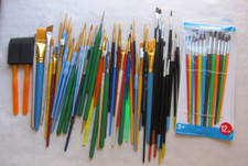 Large Lot of New Paint Brushes GC