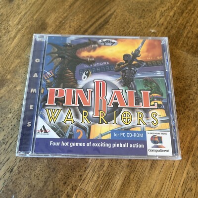 Pin Ball Warriors - PC CD-ROM - NEW / SEALED - FREE SAME DAY SHIPPING