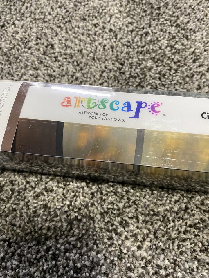 Película decorativa para ventanas City Lights 24" x 36" extraíble lavable Foto 3 de 4