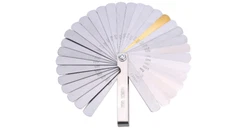 32 Blades Steel Feeler Gauge Dual Marked Metric Imperial Measuring Tool Easy Use
