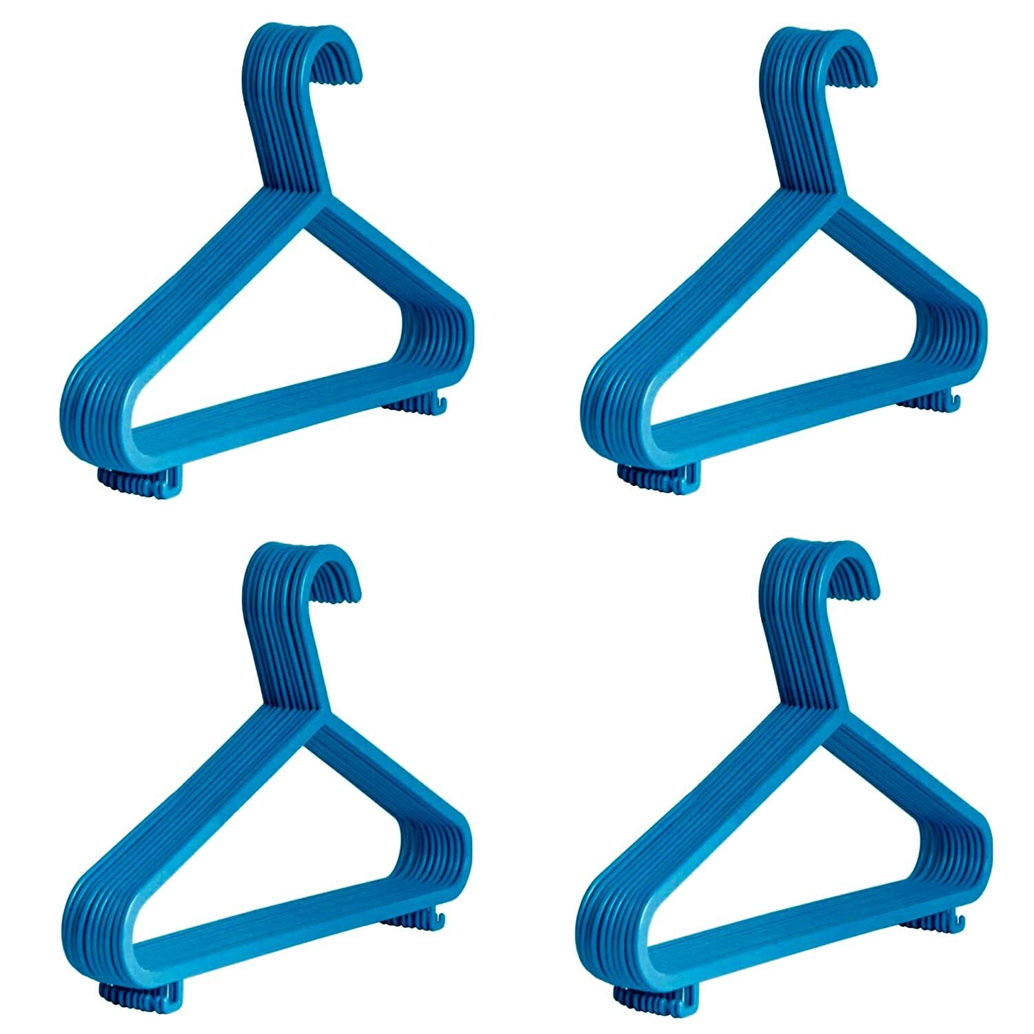 NEW STRONG 40 PCS PLASTIC NURSERY BABY COAT HANGERS FOR KIDS CHILDREN