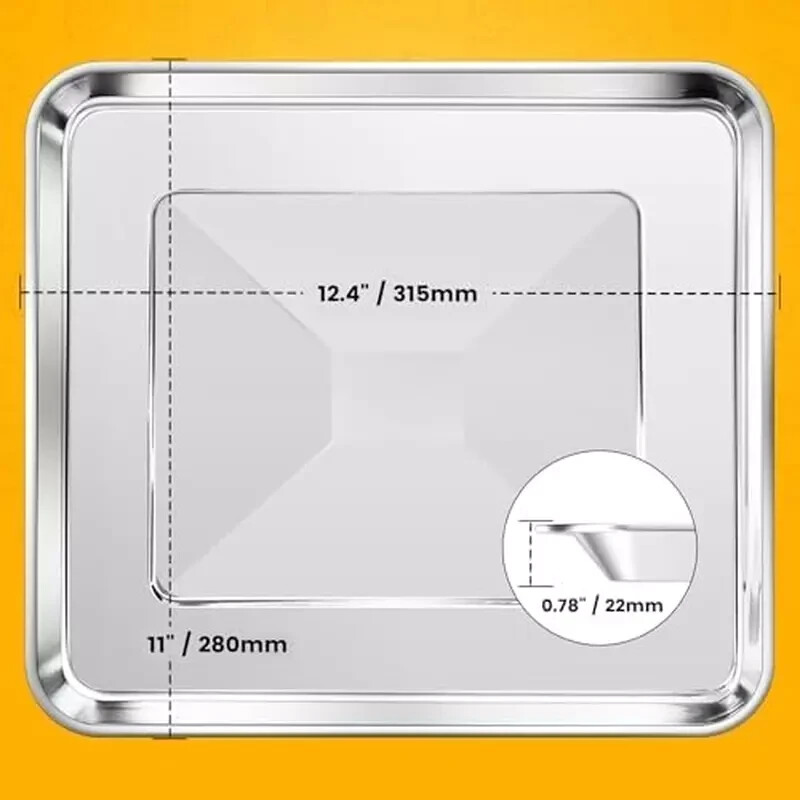 Replacement Air Fryer Tray for Cuisinart TOA-60 TOA-65 TOA-70 Toaster Oven