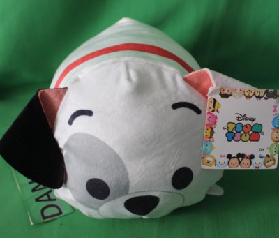Disney Tsum Tsum 101 Dalmatians Patch Dog Black And White Spotted Stuffed Animal