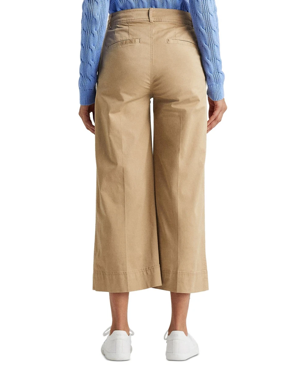 最高の品質の louren highwaist straight pants(ベージュ