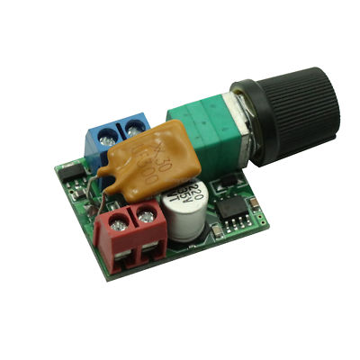 Mini DC 5A Motor PWM Drehzahlregler 3V-35V Drehzahlregler Schalter LED Dimmer 
