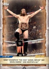 2020 Topps WWE Road to Wrestlemania #93 Daniel Bryan Kevin Owens Mustafa Ali
