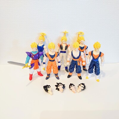 Vintage Dragon Ball Z figures Goku Super saiyan Japan Import Rare