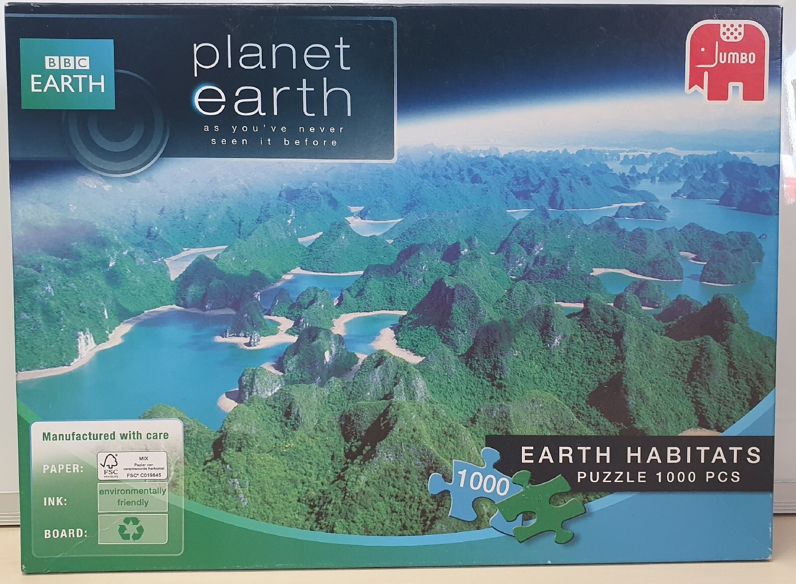 JUMBO PLANET EARTH Jigsaw BBC EARTH 1000 Pieces
