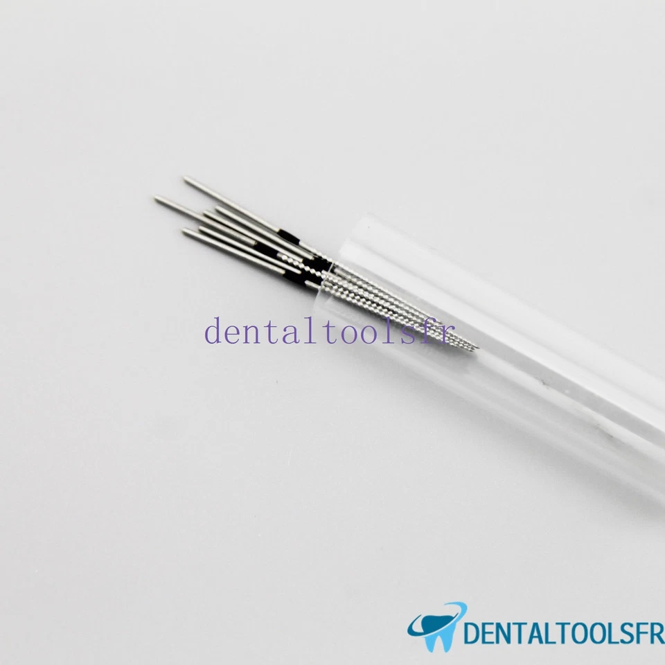 30 Pcs/ 5 bouteilles Woodpecker Lime Endodontique Dentaire Manuelle U-FILE K40# - Photo 3/3