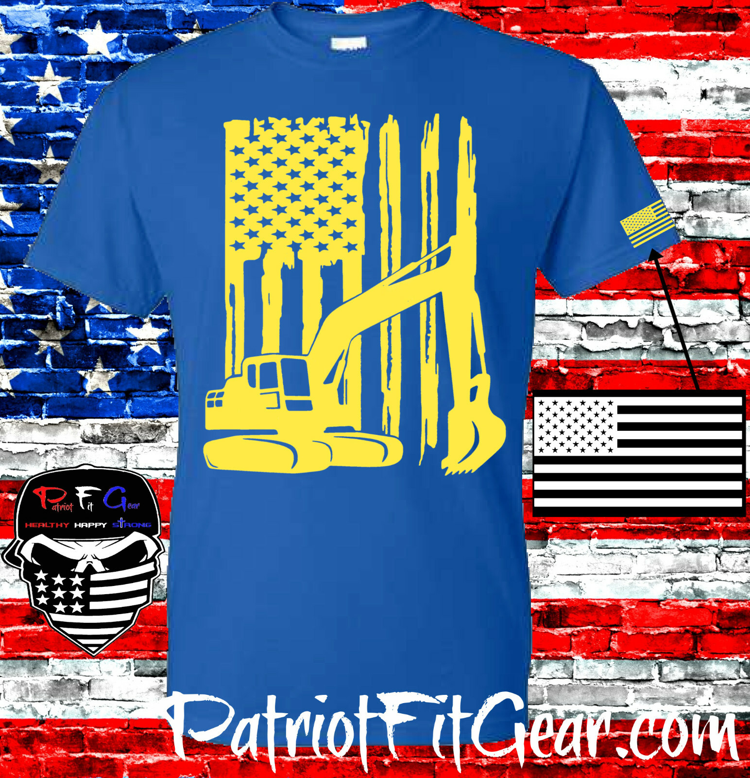 t shirt Heavy Equipment Operator,American Flag,Excavator,Oilfield,Backhoe,Dozer