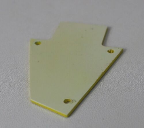 Truss Rod Cover Replacement For Japan Ibanez Jem - Bright Yellow - Picture 6 of 6
