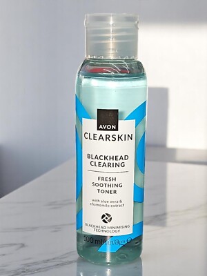 AVON BLACKHEAD CLEARING Erfrischendes & beruhigendes Gesichtswasser Aloe Vera