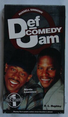 Russell Simmons Def Comedy Jam All Stars 1 VHS Video 1999 Still Sealed!