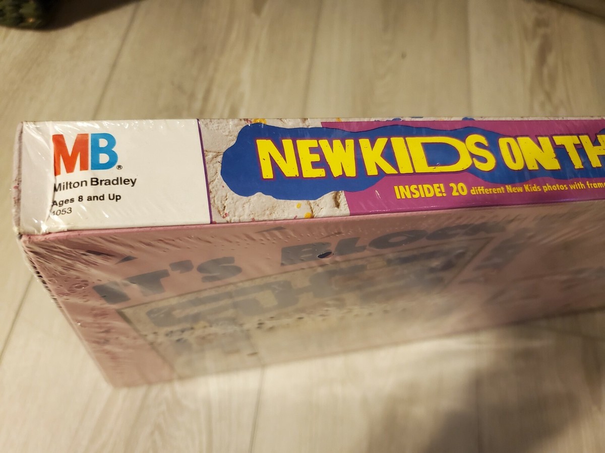 NEW! New Kids on the Block Board Game 1990 Milton Bradley Factory
