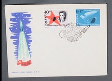 MayfairStamps Poland FDC 1961 Cosmonaut Titov Dual First Day Cover aaw_79819
