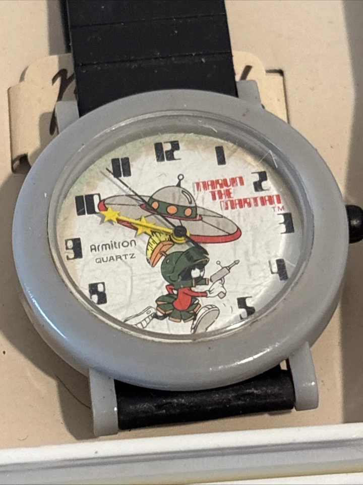 Reloj Armitron Looney Tunes - Marvin el Marciano - Musical sin probar y tal cual Foto 3 de 4